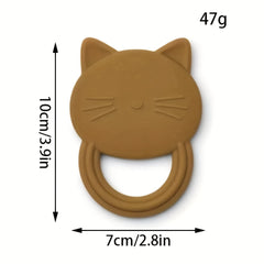Cat Baby Rattle Teething Teether Toy BPA