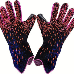 Strong Grip Soccer Goalie Gloves with Finger Protection