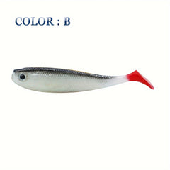 2pcs 12g T Tail Soft Fishing Lures Artificial Wobblers Fishing Tackle