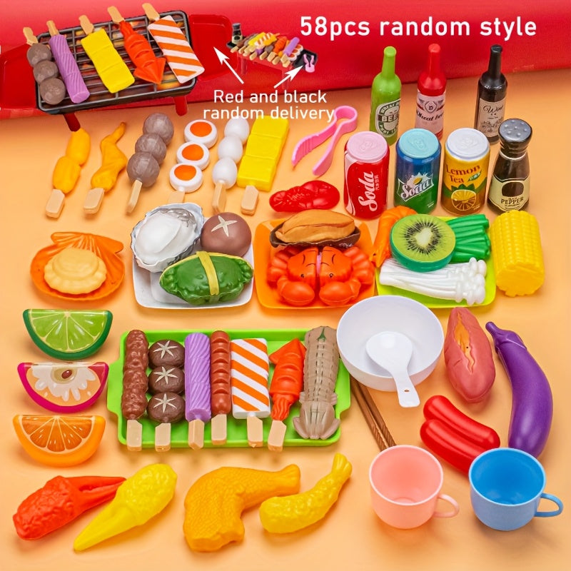 Simulation Skewer Family Set Mini Skewer Kitchenware Interactive Toys