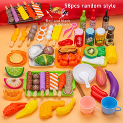 Simulation Skewer Family Set Mini Skewer Kitchenware Interactive Toys