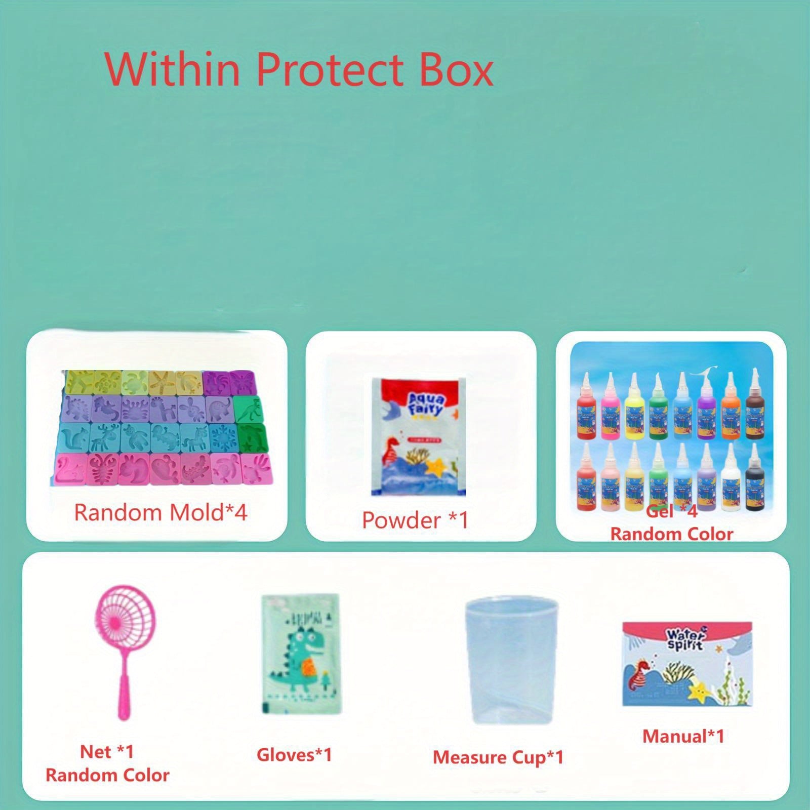Magic Water Elf DIY Toy Set Water Gel Kit Water Toys