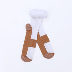 3pcs Copper Compression Socks Reduce Swelling Improve Circulation Relieve Pain