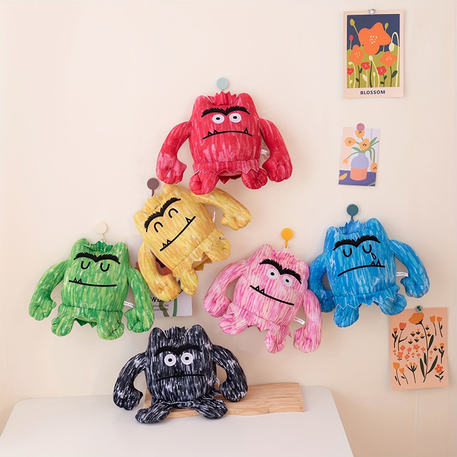 Emotional Little Monster Plush Toy