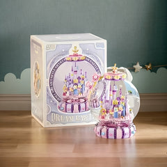 Rotating Castle Building Blocks Set