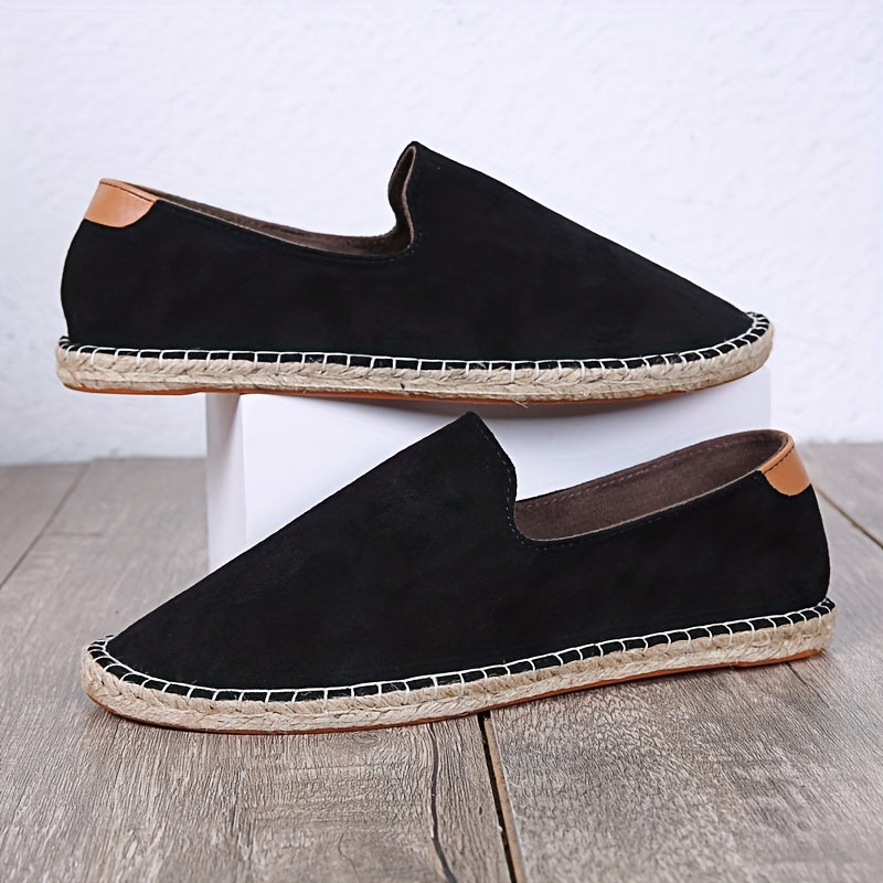 Men's No Tie Slip On Loafers Casual Walking Shoes