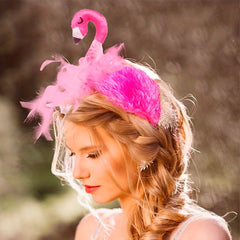 Flamingo Headband for Birthday Party