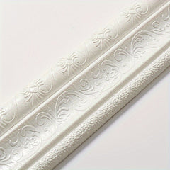 Foam Molding Trim 3D Wall Lines Wallpaper Border Home Office Hotel DIY