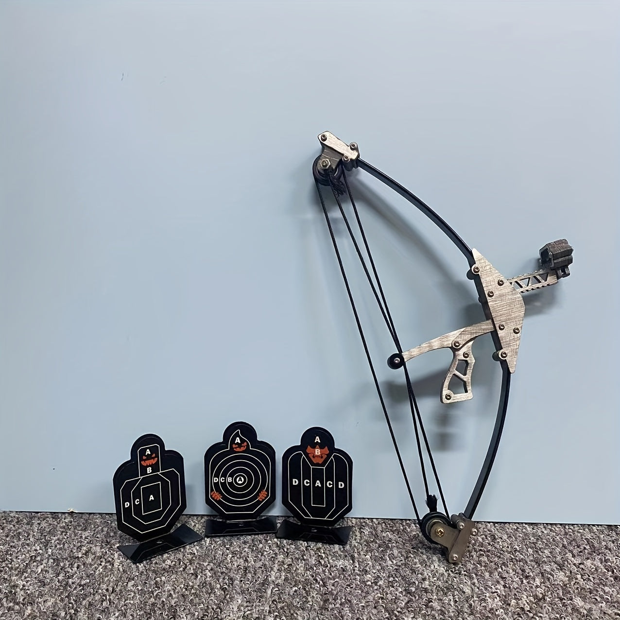 Mini Bow Decompression Toy with Suction Cup Arrow - Outdoor Entertainment