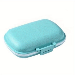 8 Grid Portable Sealed Medicine Box for Outdoor Camping Hiking Fishing