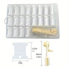 101pcs Manual Winding Set with Winding Device & Board Sewing Tools