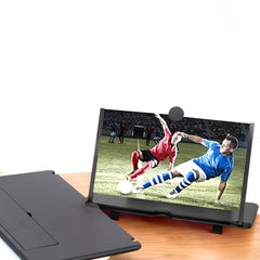 12 Inch 3D Phone Magnifier Screen Amplifier Stand