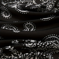 Paisley Print Bandana Classic Square Scarf Neckerchief Hair Accessories