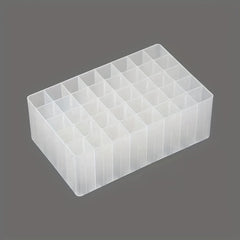 Marker Pen Storage Box Plastic Organizer 30 40 Grids Transparent Box