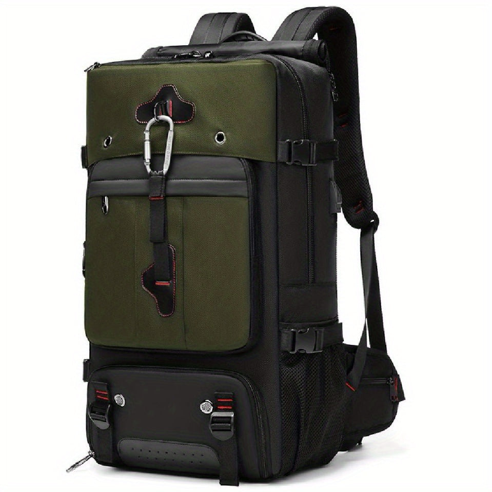 Men's Travel Casual Backpack Large Capacity Luggage Bag Waterproof