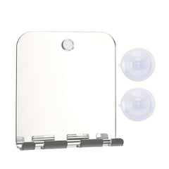 Fogless Shower Mirror with Shaver Holder