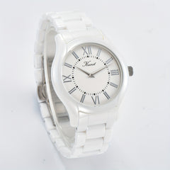 KUERST Teenager Watch Ceramic Butterfly Buckle Quartz Watch