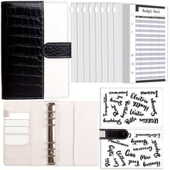 A6 Financial Planner Notebook with Budget Cards and Bill Bags