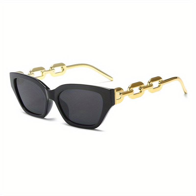 Vintage Cat Eye Sunglasses Square Frame UV400