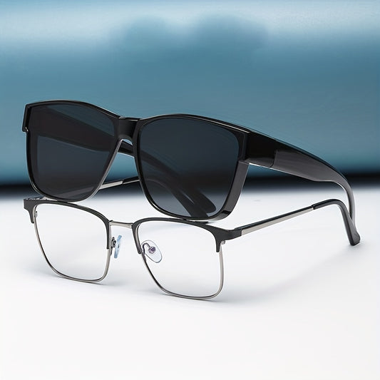Wrap Around Fit Over Sunglasses For Women Men UV400 Wear Over Glasses