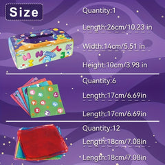 Baby Tissue Box Toy - Sensory Training and Tummy Time Essential