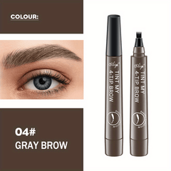 Waterproof Four Point Eyebrow Pencil Long Lasting