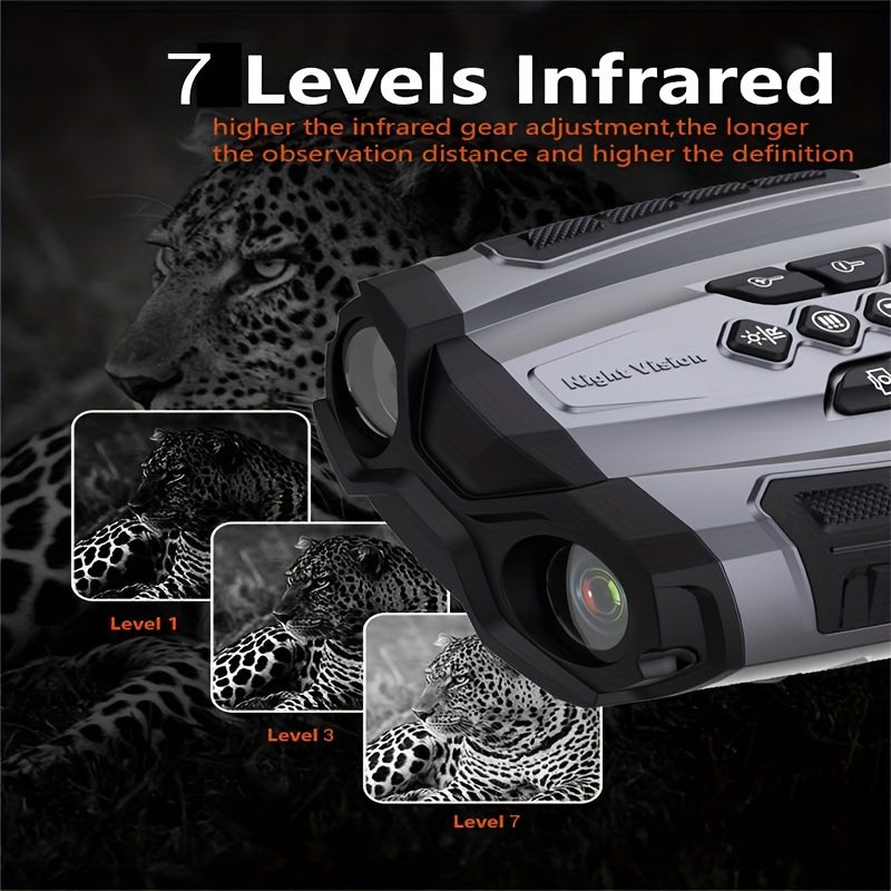 5k HD IR Night Vision 10x Digital Zoom Binoculars