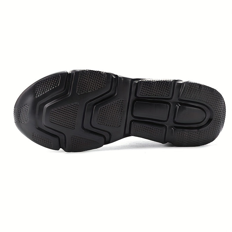 Men's Lightweight Slip-on Athletic Sneakers, Breathable Walking Shoes