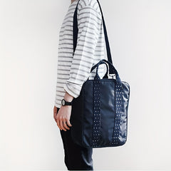 Hangable Nylon Travel Bag Large Capacity Portable Shoulder Crossbody Bag