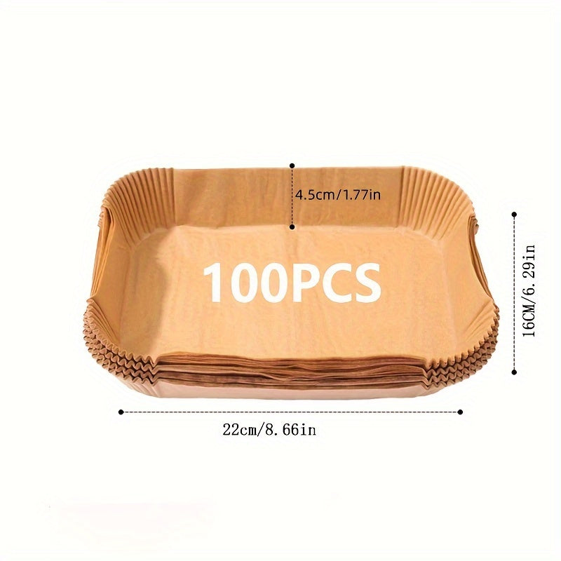 Disposable Air Fryer Baking Paper Liners Non-stick Baking Mat