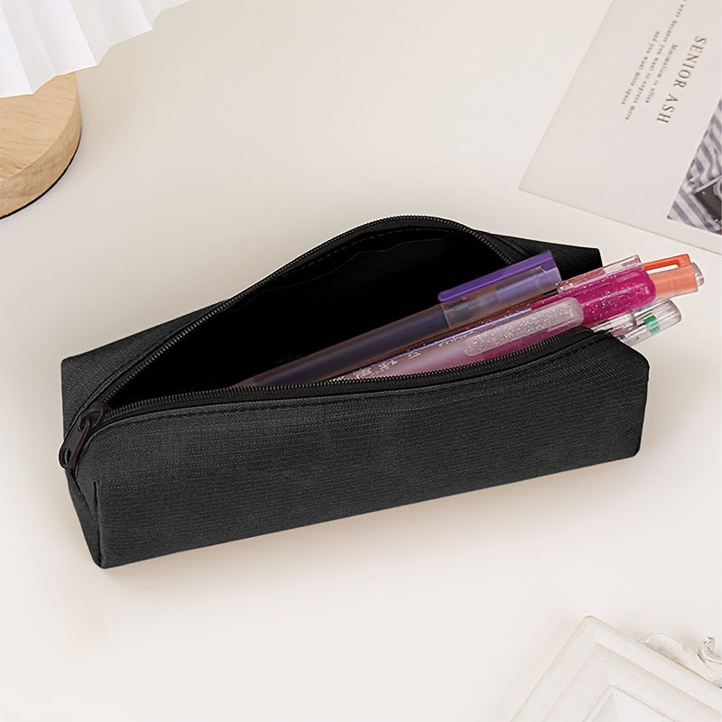 Canvas Bag for Pencil Bags - Small & Portable Stationery Cosmetic Pouch