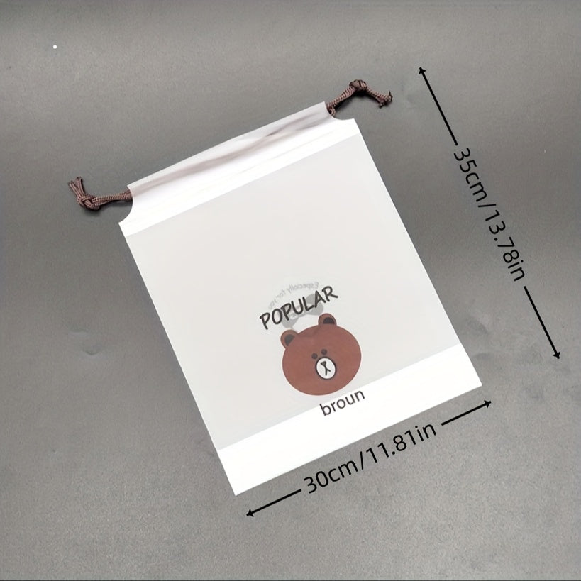 Drawstring Toiletry Bag Travel Clothes Shoes Towel Organizer