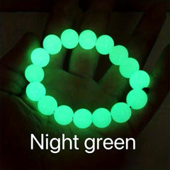 Green Luminous Beads Hand String Fluorescent Stone