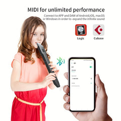 Electronic Blowpipe Saxophone Instrument