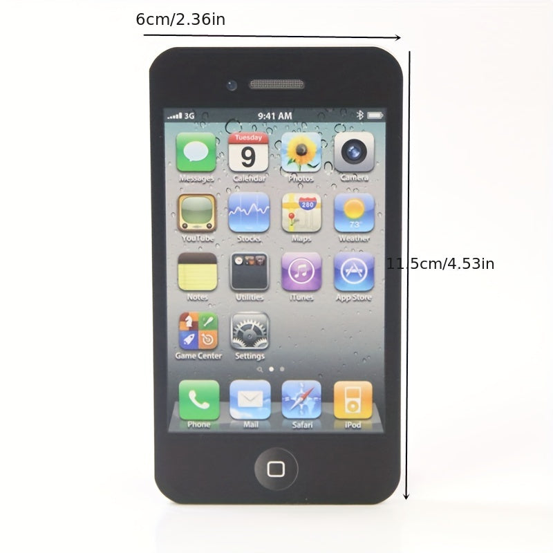 Arrival Note Paper Cell Phone Shaped Memo Pad Pragmatic Gift