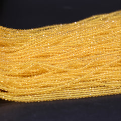 Yellow Spinel Beads 38cm
