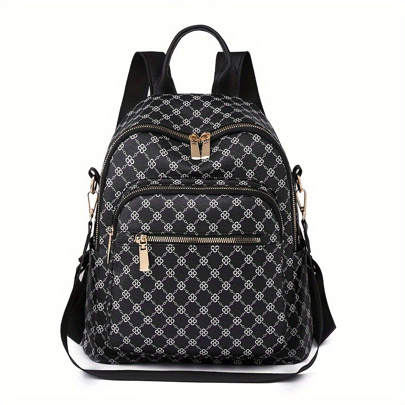 Stylish Anti Theft Backpack Secure Commuter Bag for Women