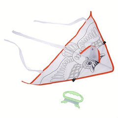 Kids DIY Kite Educational Kite With Handle And Thread