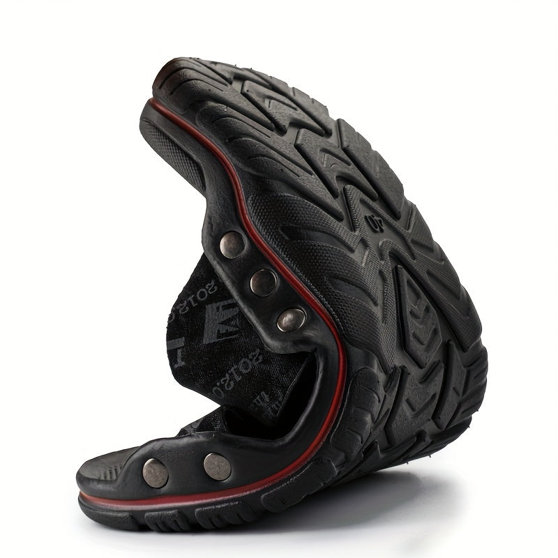 Men's Slip On Sandals Outdoor Walking Shoes