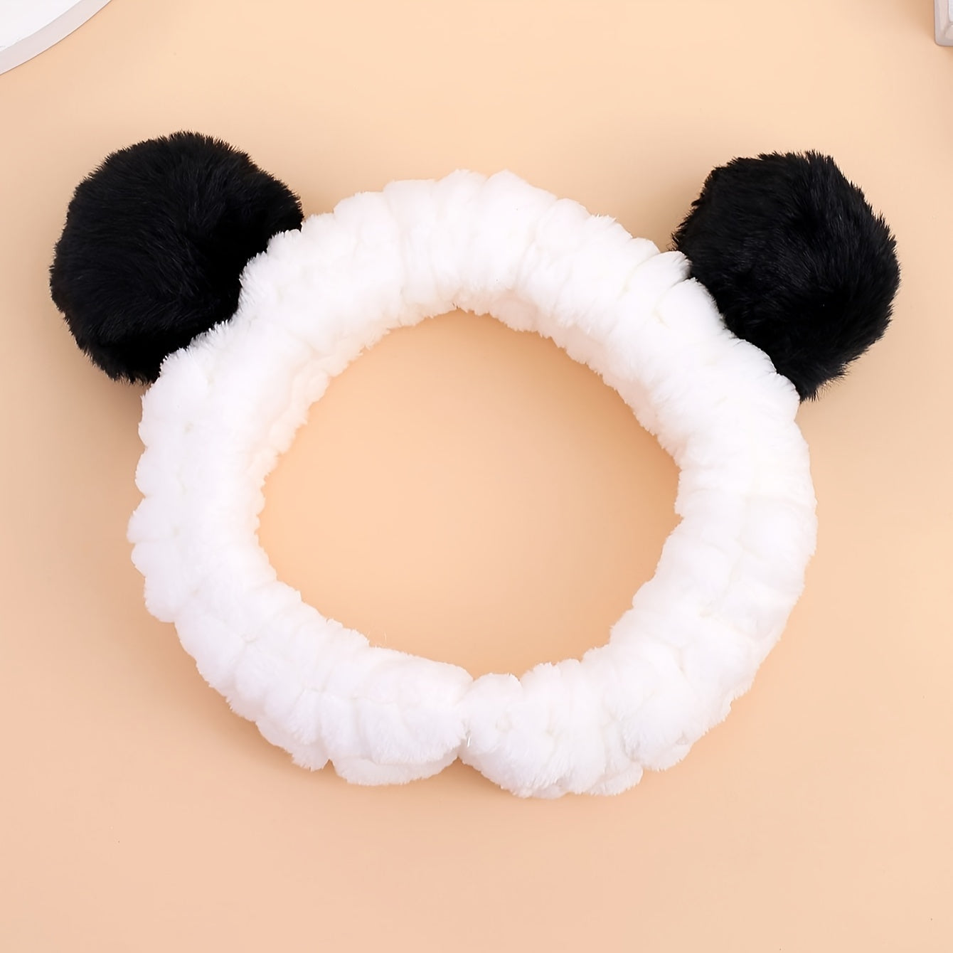 Soft Panda Ears Headband Makeup Hair Band Beauty Yoga Costume