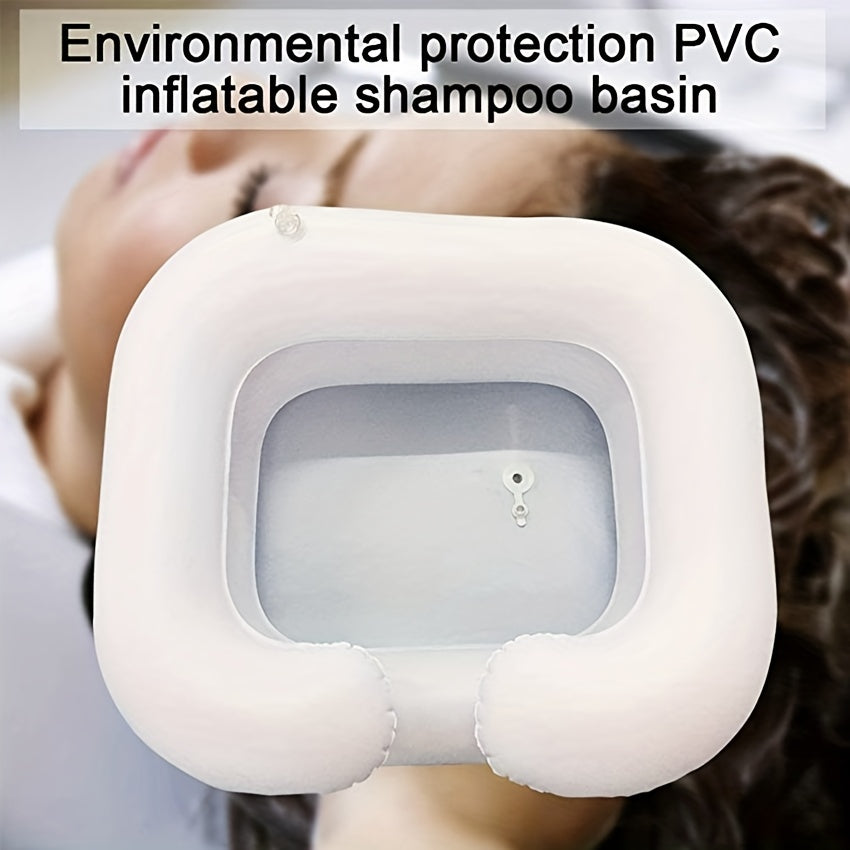 Portable Shampoo Bowl for Injured Elderly and Handicapped