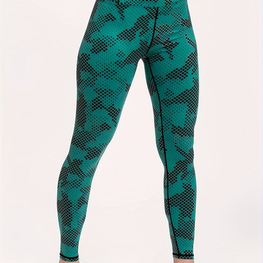 Camouflage High Waist Sports Leggings