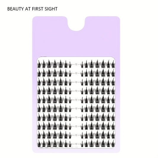 False Eyelashes Segmented Self Adhesive Lashes Mixed Style