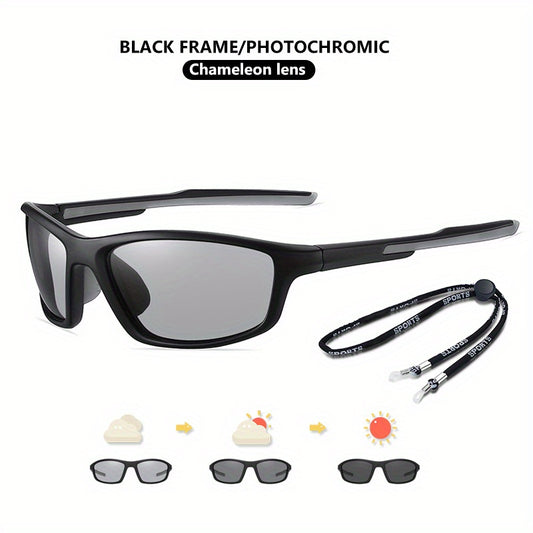 Polarized Sports Sunglasses Anti UV Driving Cycling Shades