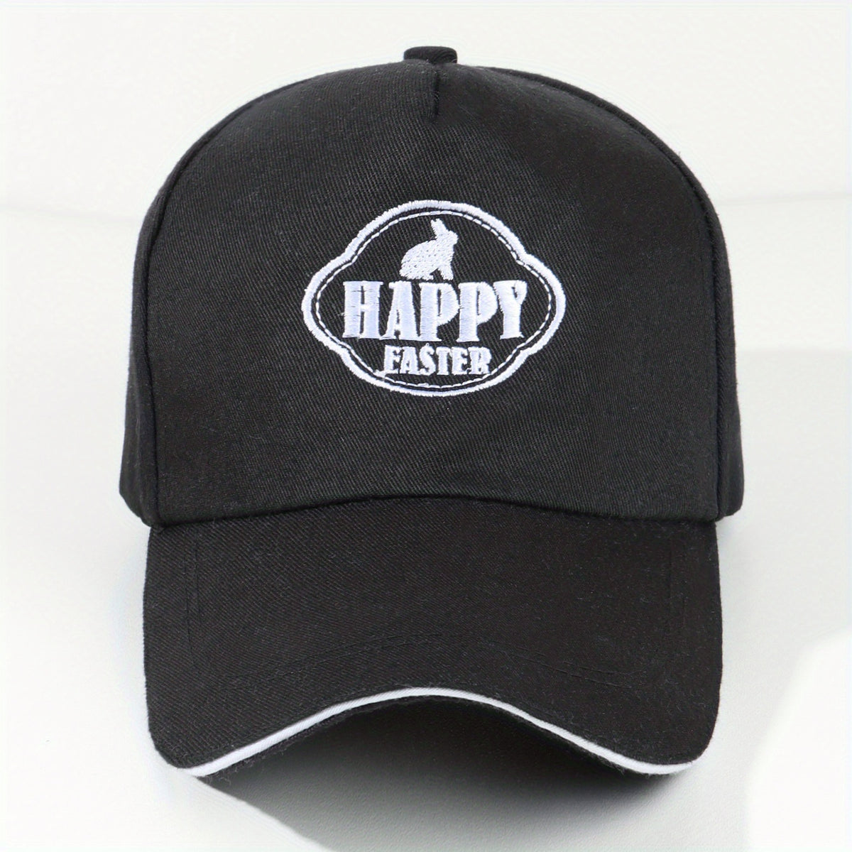 Easter Rabbit Baseball Cap Bunny Embroidered Sun Hat Adjustable