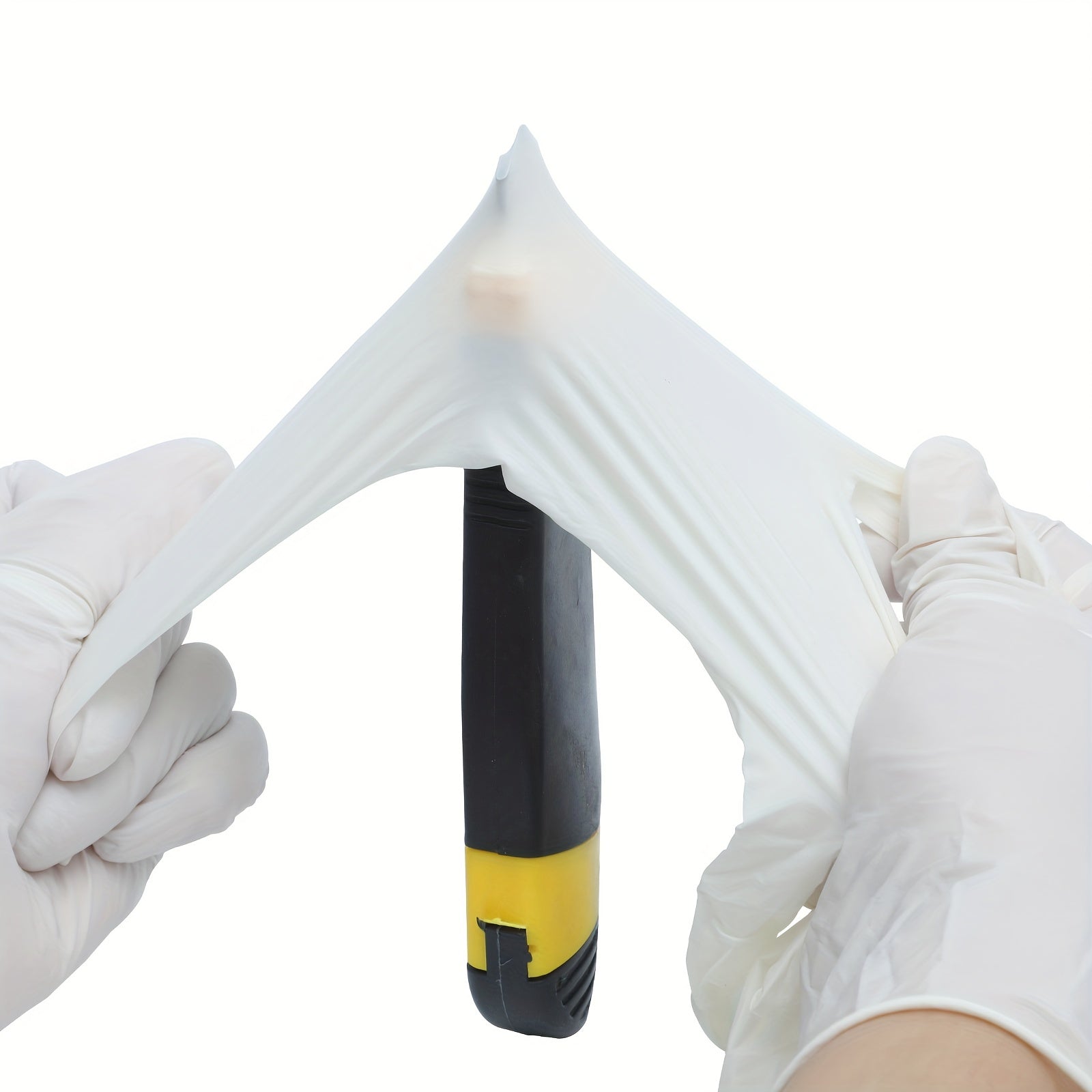 100pcs 4.5 Mil Nitrile Gloves Disposable Powder & Latex Free