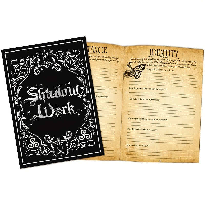Gothic Shadow Book Journal for Witchcraft Tarot Readings