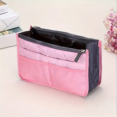 Travel Toiletry Bag Double Zipper Organizer Lightweight Hand Washable