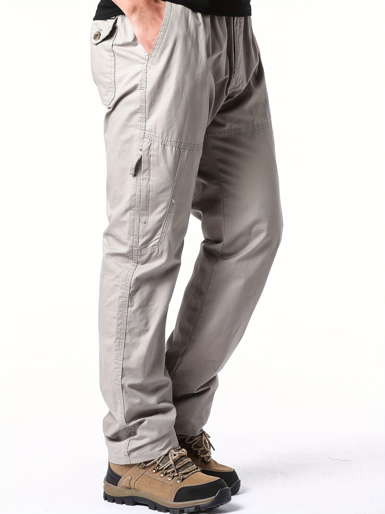 Men's Cargo Pants Loose Straight Casual Outdoor Sports