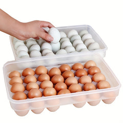 34 Grid Egg Box Dumpling Storage Box Large Capacity Kitchen Preserv